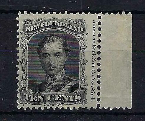Image of Canada-Newfoundland SG 32Var LMM British Commonwealth Stamp
